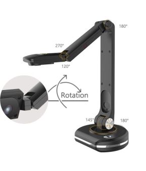 Joyusing V500S Visualizer Ultra Portable Document Camera | Object Scanner 8.0 Mega Pixels Auto-focus