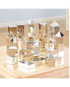 Metallic Mini Construction Blocks 32pcs. Product Code: EY07486