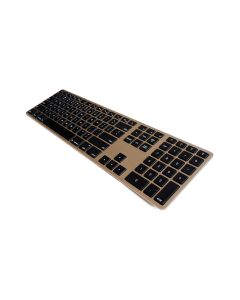 Matias Wireless Aluminum Keyboard - Gold. FK418BTG