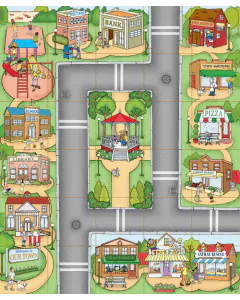 Bundle 6 Bee-Bot Floor Robots and 6 Community Mats