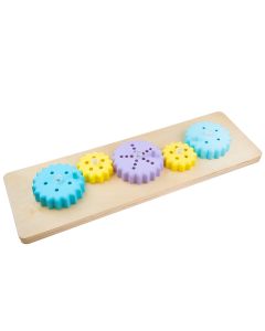 Sensory play Twist and Turn Cog Board. 708-EY10971