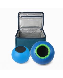 Qball PRO Bundle. Bundle of Qball PRO with LED Light Ring, Royal Blue Color Cover and UVC Sterilizer