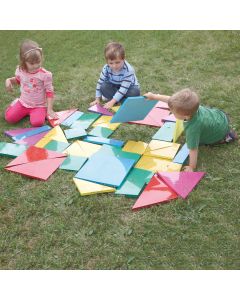 Giant Glitter Mosaic Shapes 45pk. EY03260