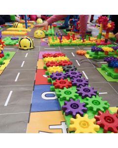 Bundle 4 Bee- Bots and Korbo Concept 450 construction blocks set. STEAM