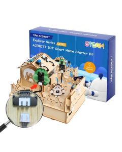 ACEBOTT QE001 ESP32 Smart Home IoT Starter Kit With Arduino/ACECode(Scratch) - Plus