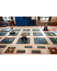 Action Packed Action Mats Set. Designed for KS1 and KS2