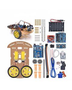 Avoidance Tracking Smart Robot Car Chassis Kit Ultrasonic module For Arduino